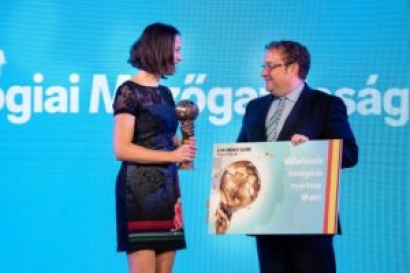 Az E.ON Energy Globe díjátadó gálán díjazták az ÖMKi-t